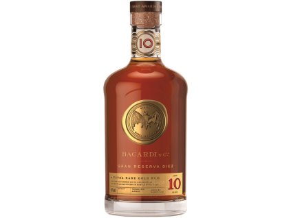Bacardi Gran Reserva Diez 10 ročný 40% 0,7l