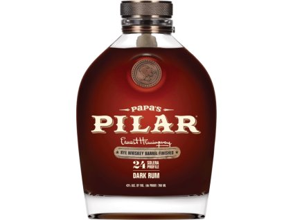 Papa's Pilar Rye Whiskey Barrel Finished Rum 43% 0,7l