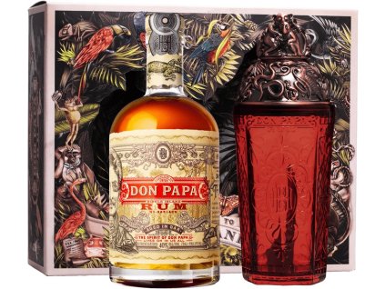 Don Papa + shaker 40% 0,7l