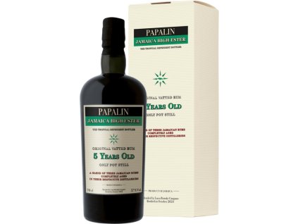 Papalin Jamaica High Ester Overproof 5 ročný 57% 0,7l