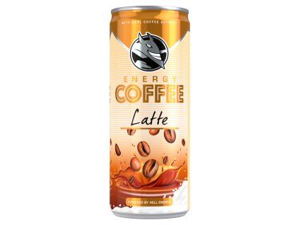 HELL Energy Coffee Latte 250 ml, plech