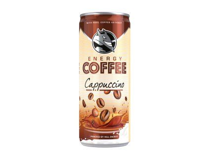 HELL Energy Coffee Cappuccino 250 ml, plech