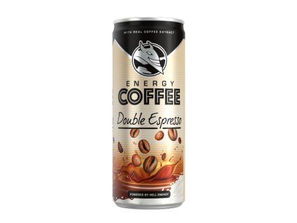 HELL Energy Coffee double espresso 250 ml, plech