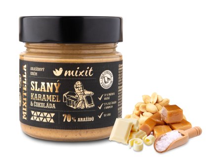Mixit Mixitella - Arašidy so slaným karamelom - 250g