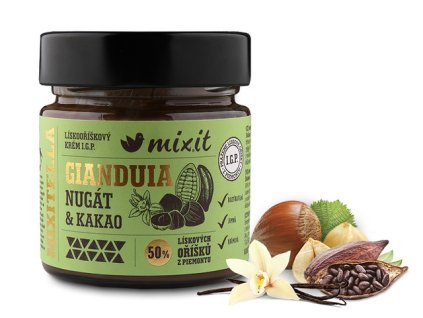 Mixit Mixitella Premium - Lieskový oriešok z Piemontu s mliekom a kakaom - 200g