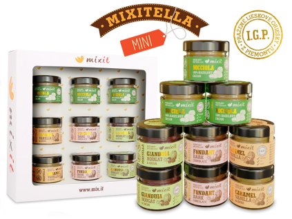 Mixit Darčeková degustačná sada: MiniMixitelly Premium (9 ks) - 243g