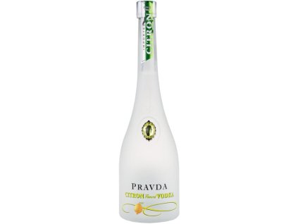 Pravda Vodka Citron 37,5%, 0,7l