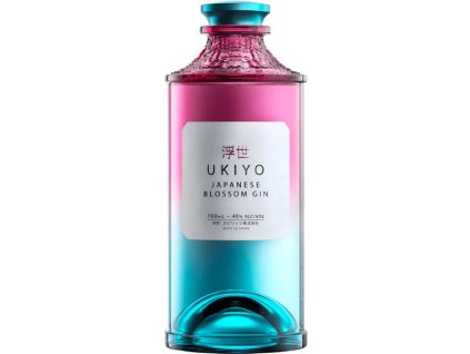 Ukiyo Japanese Blossom Gin 40% 0,7l