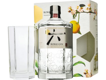 Roku Japanese Craft Gin + 1 pohár 43% 0,7l