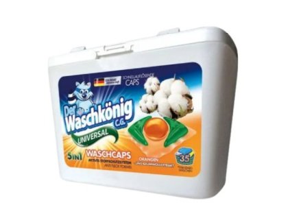 Der Waschkönig (Der Waschkonig) Orange Universal gélové tablety na pranie 35ks