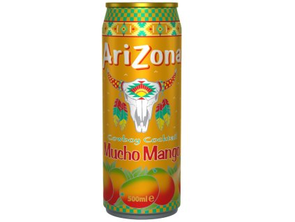 AriZona Mucho Mango fruit juice coctail 500ml plech