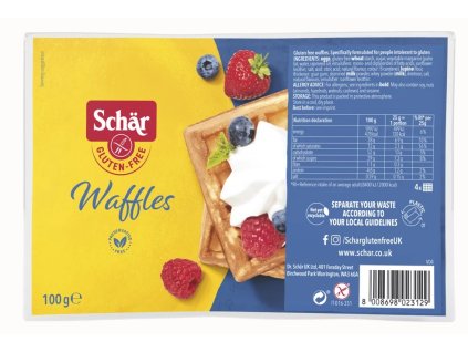 Schär Waffle Soft waffeln bezlepkové (100g)