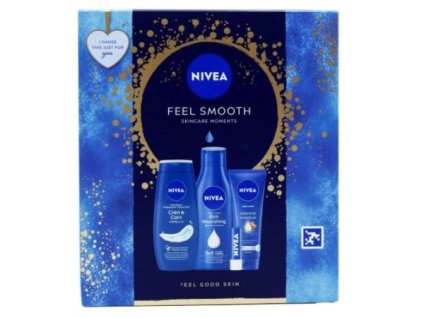 Nivea Feel Smooth dámsky darčekový set 4ks