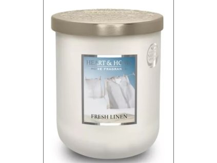 Čerstvo opraná bielizeň veľká sviečka