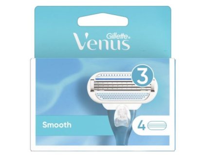 Gillette Venus Smooth dámske náhradné hlavice 4ks