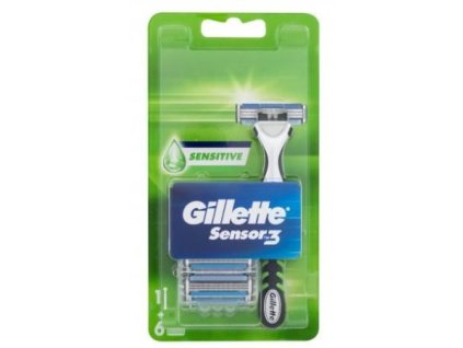 Gillette Sensor3 Sensitive strojček 6ks