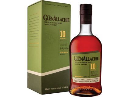 GlenAllachie 10 ročná Cask Strength Batch 12 59,7% 0,7l