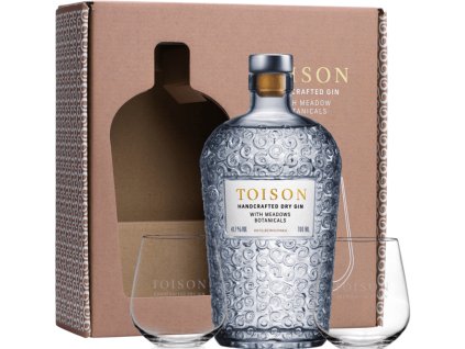 Toison Gin + 2 poháre 41,7% 0,7l