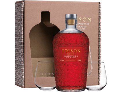 Toison Ruby Red + 2 poháre 38% 0,7l
