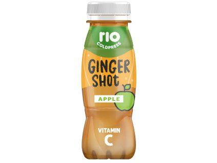 Rio Cold Press Ginger shot jablko 180ml