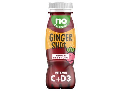 Rio Cold Press Ginger shot jablko-cvikla 180ml