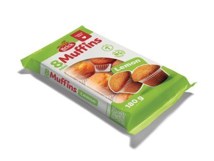 Brick mini muffiny citronové 180g (8 ks)