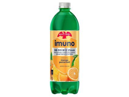 Mattoni Imuno s príchuťou mango pomaranč jemne perlivá 0,7l
