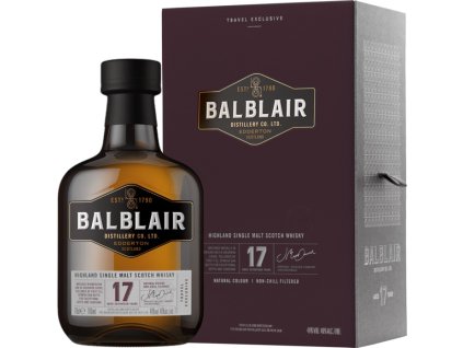 Balblair 17 ročná 46% 0,7l