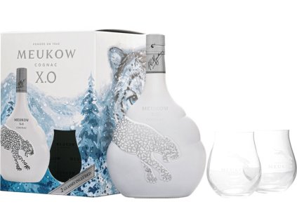 Meukow XO Ice s 2 pohármi 40% 0,7l
