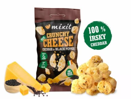 Mixit Chrumkavý syr do vačku - Irský cheddar & čierne korenie