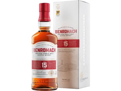 Benromach 15 ročná 43% 0,7l