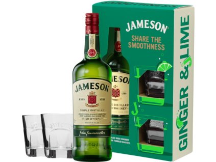 Jameson s 2 pohármi 40% 0,7l