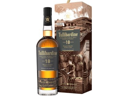 Tullibardine 18 ročná 43% 0,7l