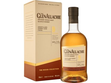 The GlenAllachie 9 ročná Amontillado Sherry Cask Finish 48% 0,7l