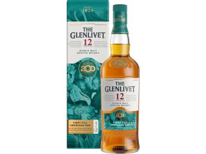 The Glenlivet 12 ročná 200 Years Anniversary Edition 43% 0,7l
