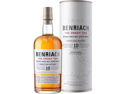 BenRiach The Smoky Ten 10 ročná 46% 0,7l