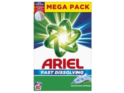 Ariel Mountain Spring BOX prací prášok 4,40kg na 80 praní