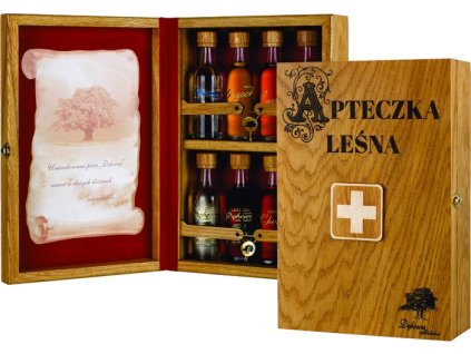 Dębowa Lesná Apotéka 8 x 0,05l 37,88% 0,4l