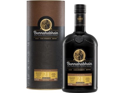 Bunnahabhain 21 ročná Cask Strength 53,1% 0,7l
