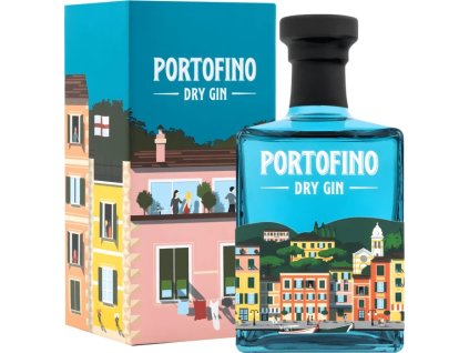 Portofino Dry Gin v kartóne 43% 0,5l