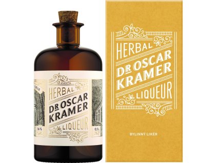Dr. Kramer bylinný likér v kartóniku 36% 0,5l
