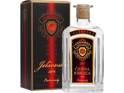 Jelšovská Čierna Ríbezľa 52% 0,35l