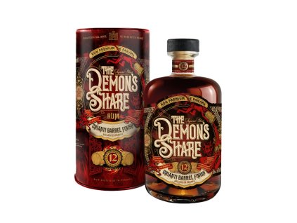 The Demon's Share Rum 12 Y.O. Chianti Finish, GIFT 41% 0,7l