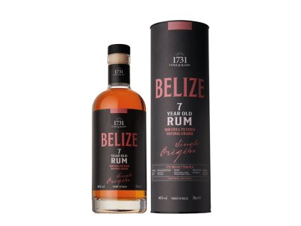 1731 Belize 7 Y.O., GIFT 46% 0,7l