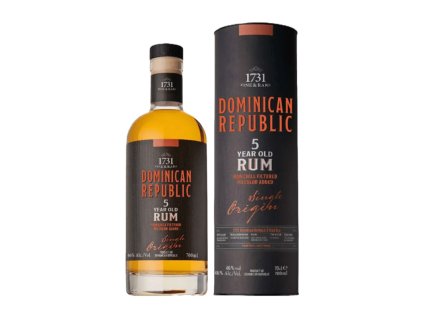 1731 Dominican Republic 5 Y.O., GIFT 46% 0,7l