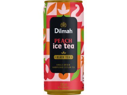 Dilmah Black Ice Tea Peach 0,33l