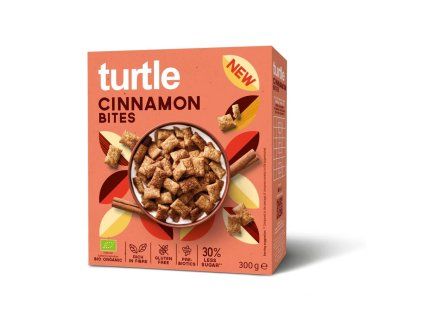 TURTLE Cinnamon Bites Bio Gluten free 300g