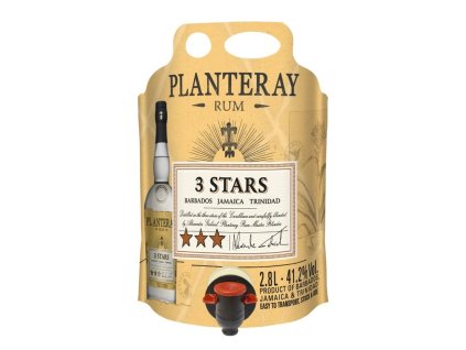 Planteray 3 Stars Ecopouch 41,2% 2,8l