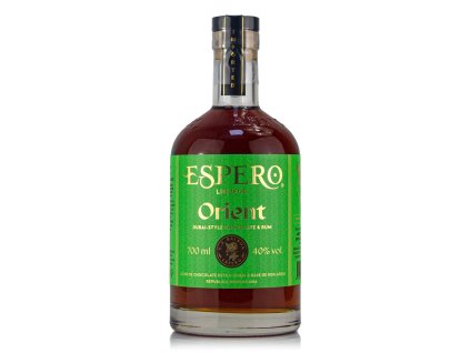 Espero Orient – Dubai-Style Chocolate & Rum 40% 0,7l