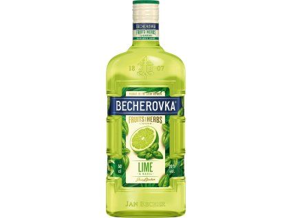 Becherovka Lime & Basil 20% 0,5l